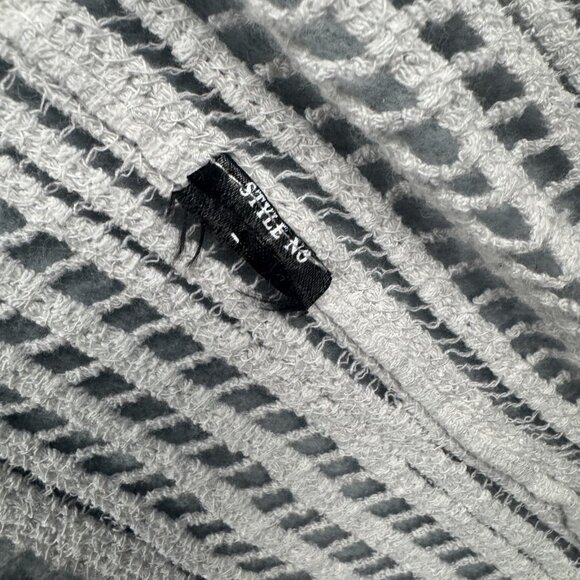 POL Vest Womens S / M Crochet Open Front Duster Boho Festival Layering Open Knit - Picture 6 of 9